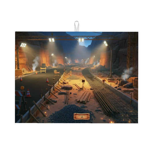 Construction Zone Collection – Four Tile Set