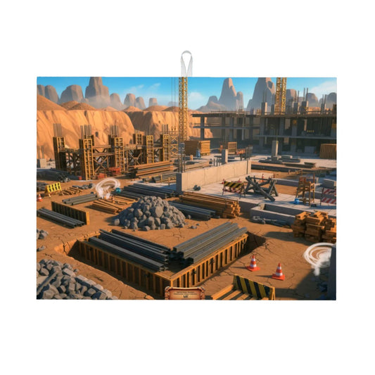 Construction Zone Collection – Four Tile Set